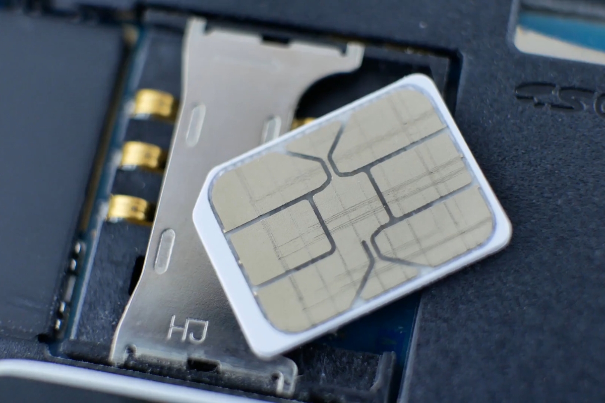 sim kartica na telefonu