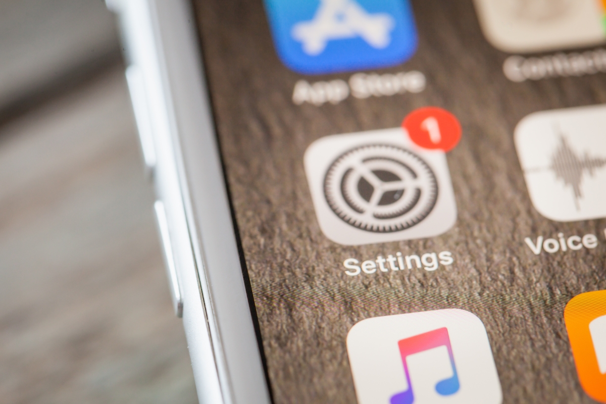 prikaz podešavanja na iphone telefonu